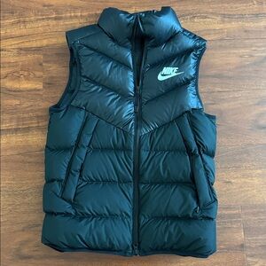 Nike Black Puffer Vest